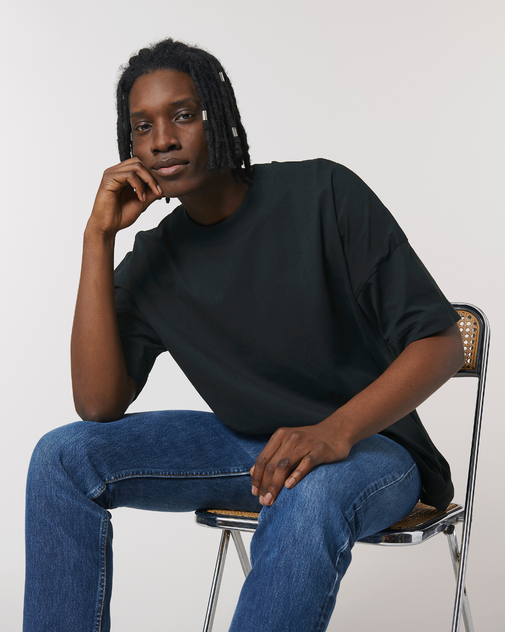 【KOOLOSET】Premium Solid Half Box Tee THE HEAVY BOX TEE – ZAYLINE